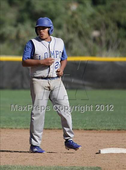 Thumbnail 2 in Village Christian vs. Lompoc (CIF SS Playoffs) photogallery.