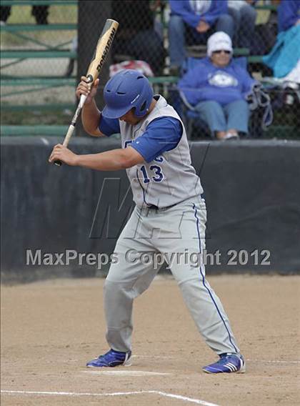Thumbnail 3 in Village Christian vs. Lompoc (CIF SS Playoffs) photogallery.