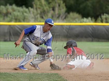 Thumbnail 2 in Village Christian vs. Lompoc (CIF SS Playoffs) photogallery.