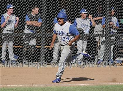 Thumbnail 1 in Village Christian vs. Lompoc (CIF SS Playoffs) photogallery.