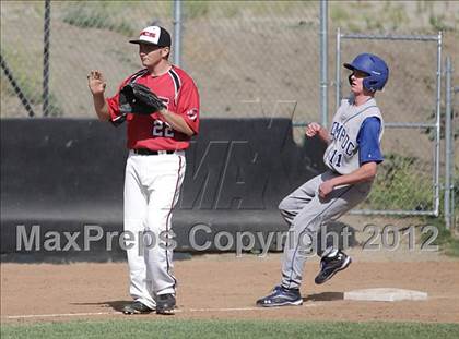 Thumbnail 2 in Village Christian vs. Lompoc (CIF SS Playoffs) photogallery.