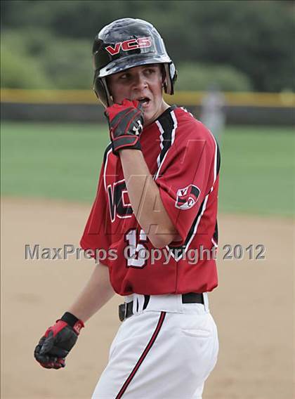 Thumbnail 2 in Village Christian vs. Lompoc (CIF SS Playoffs) photogallery.