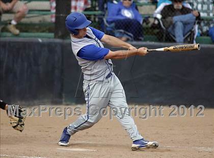 Thumbnail 3 in Village Christian vs. Lompoc (CIF SS Playoffs) photogallery.