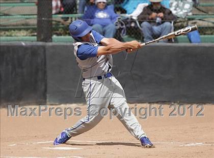Thumbnail 3 in Village Christian vs. Lompoc (CIF SS Playoffs) photogallery.