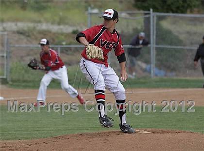 Thumbnail 1 in Village Christian vs. Lompoc (CIF SS Playoffs) photogallery.