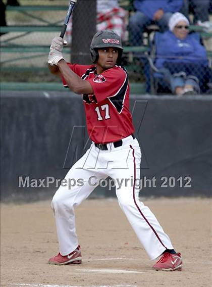 Thumbnail 3 in Village Christian vs. Lompoc (CIF SS Playoffs) photogallery.