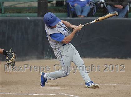 Thumbnail 3 in Village Christian vs. Lompoc (CIF SS Playoffs) photogallery.