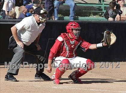 Thumbnail 3 in Village Christian vs. Lompoc (CIF SS Playoffs) photogallery.