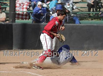 Thumbnail 3 in Village Christian vs. Lompoc (CIF SS Playoffs) photogallery.