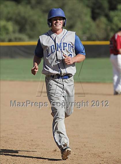 Thumbnail 1 in Village Christian vs. Lompoc (CIF SS Playoffs) photogallery.