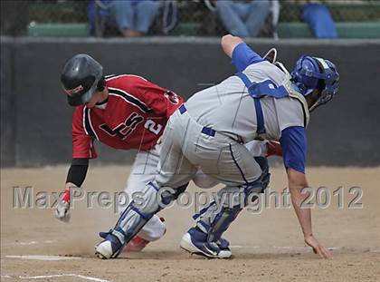 Thumbnail 1 in Village Christian vs. Lompoc (CIF SS Playoffs) photogallery.