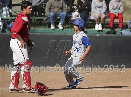 Thumbnail 3 in Village Christian vs. Lompoc (CIF SS Playoffs) photogallery.