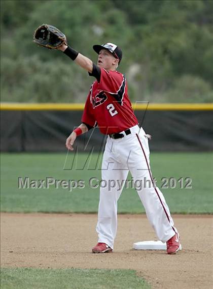 Thumbnail 3 in Village Christian vs. Lompoc (CIF SS Playoffs) photogallery.