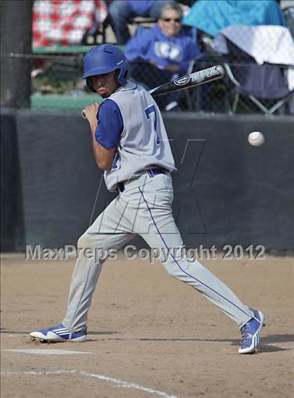 Thumbnail 1 in Village Christian vs. Lompoc (CIF SS Playoffs) photogallery.