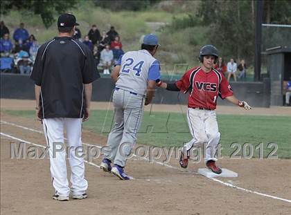 Thumbnail 1 in Village Christian vs. Lompoc (CIF SS Playoffs) photogallery.
