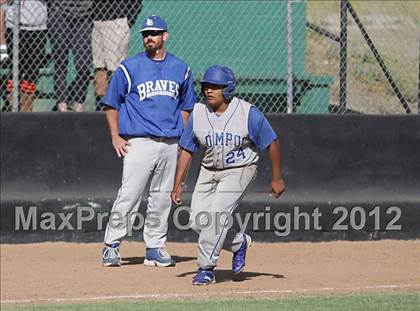 Thumbnail 3 in Village Christian vs. Lompoc (CIF SS Playoffs) photogallery.