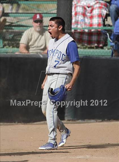 Thumbnail 2 in Village Christian vs. Lompoc (CIF SS Playoffs) photogallery.