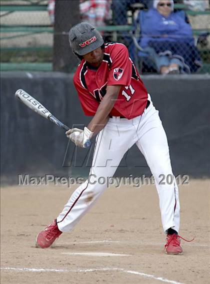 Thumbnail 2 in Village Christian vs. Lompoc (CIF SS Playoffs) photogallery.