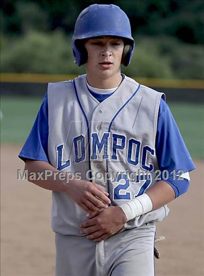Thumbnail 3 in Village Christian vs. Lompoc (CIF SS Playoffs) photogallery.