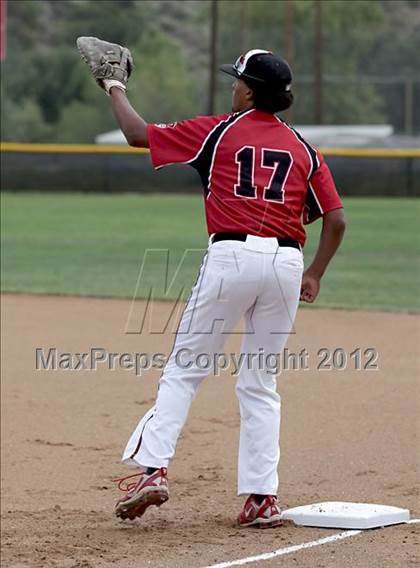 Thumbnail 3 in Village Christian vs. Lompoc (CIF SS Playoffs) photogallery.