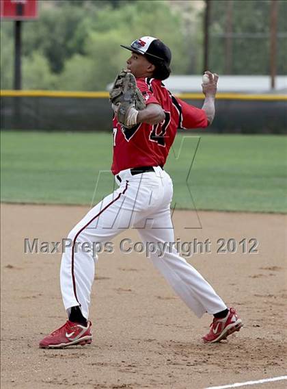 Thumbnail 1 in Village Christian vs. Lompoc (CIF SS Playoffs) photogallery.