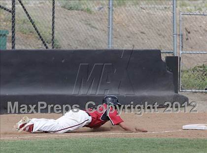Thumbnail 1 in Village Christian vs. Lompoc (CIF SS Playoffs) photogallery.