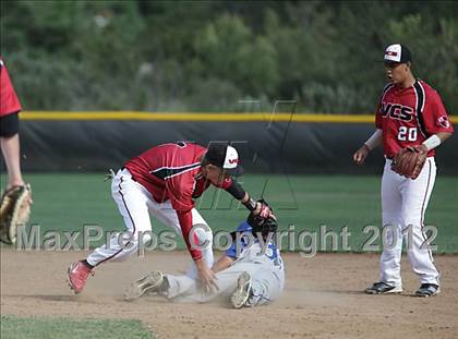 Thumbnail 3 in Village Christian vs. Lompoc (CIF SS Playoffs) photogallery.