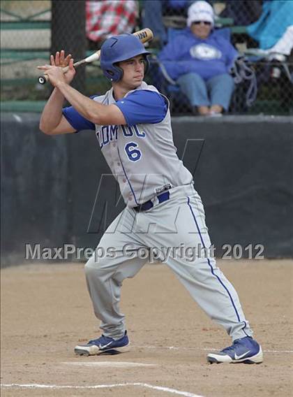 Thumbnail 2 in Village Christian vs. Lompoc (CIF SS Playoffs) photogallery.
