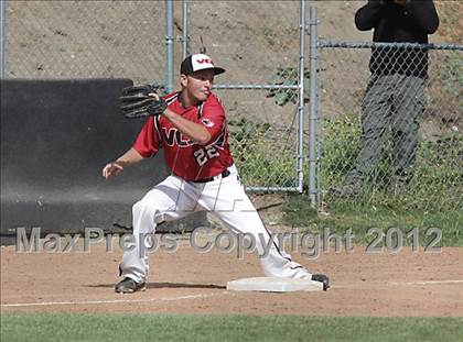 Thumbnail 2 in Village Christian vs. Lompoc (CIF SS Playoffs) photogallery.