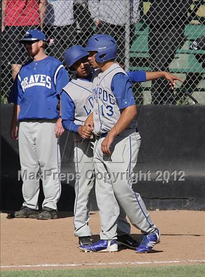 Thumbnail 3 in Village Christian vs. Lompoc (CIF SS Playoffs) photogallery.