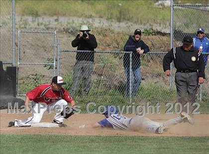 Thumbnail 3 in Village Christian vs. Lompoc (CIF SS Playoffs) photogallery.