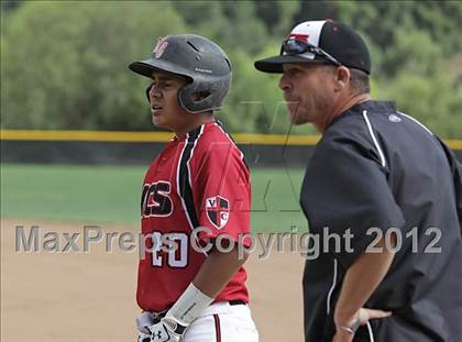 Thumbnail 1 in Village Christian vs. Lompoc (CIF SS Playoffs) photogallery.
