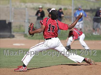 Thumbnail 1 in Village Christian vs. Lompoc (CIF SS Playoffs) photogallery.