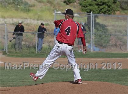Thumbnail 2 in Village Christian vs. Lompoc (CIF SS Playoffs) photogallery.