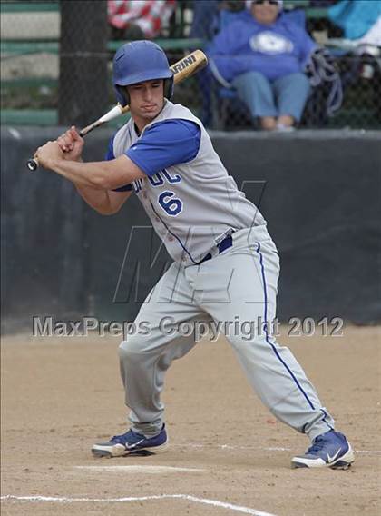 Thumbnail 3 in Village Christian vs. Lompoc (CIF SS Playoffs) photogallery.