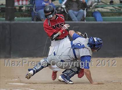 Thumbnail 3 in Village Christian vs. Lompoc (CIF SS Playoffs) photogallery.