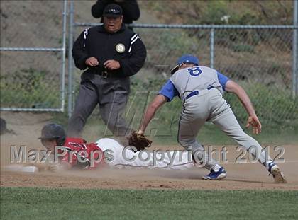Thumbnail 2 in Village Christian vs. Lompoc (CIF SS Playoffs) photogallery.