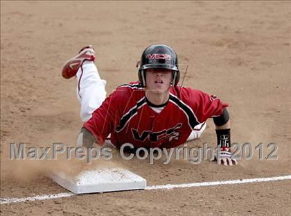 Thumbnail 2 in Village Christian vs. Lompoc (CIF SS Playoffs) photogallery.