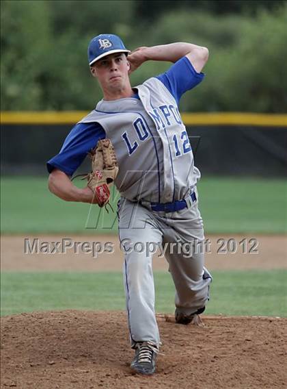 Thumbnail 3 in Village Christian vs. Lompoc (CIF SS Playoffs) photogallery.