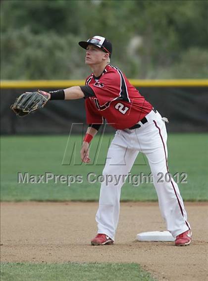 Thumbnail 2 in Village Christian vs. Lompoc (CIF SS Playoffs) photogallery.