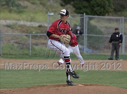 Thumbnail 3 in Village Christian vs. Lompoc (CIF SS Playoffs) photogallery.