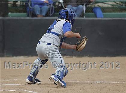 Thumbnail 2 in Village Christian vs. Lompoc (CIF SS Playoffs) photogallery.