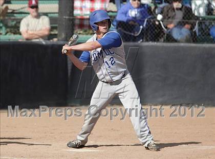 Thumbnail 3 in Village Christian vs. Lompoc (CIF SS Playoffs) photogallery.
