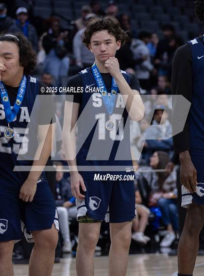Thumbnail 2 in San Gabriel Academy @ King's Academy (CIF D3 Finals) photogallery.
