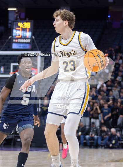 Thumbnail 3 in San Gabriel Academy @ King's Academy (CIF D3 Finals) photogallery.
