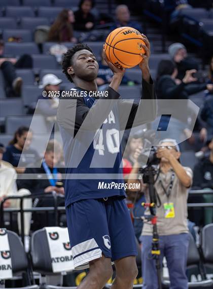 Thumbnail 1 in San Gabriel Academy @ King's Academy (CIF D3 Finals) photogallery.
