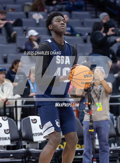 Thumbnail 3 in San Gabriel Academy @ King's Academy (CIF D3 Finals) photogallery.