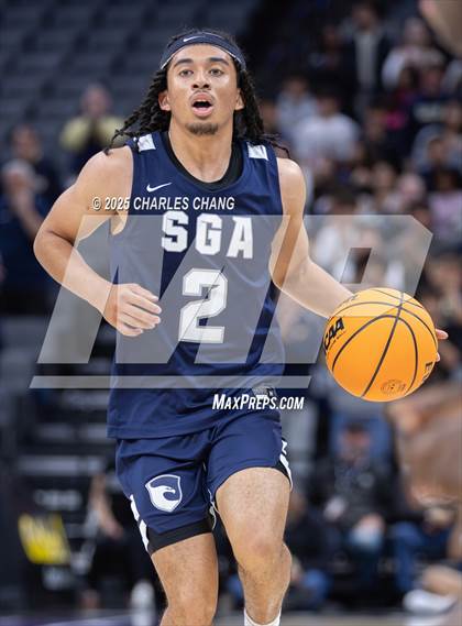 Thumbnail 3 in San Gabriel Academy @ King's Academy (CIF D3 Finals) photogallery.
