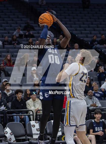 Thumbnail 2 in San Gabriel Academy @ King's Academy (CIF D3 Finals) photogallery.