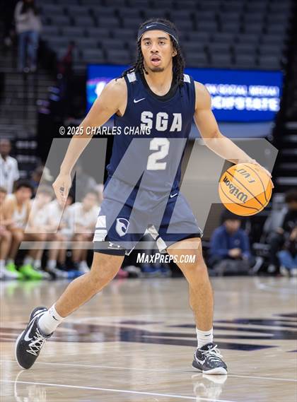 Thumbnail 1 in San Gabriel Academy @ King's Academy (CIF D3 Finals) photogallery.